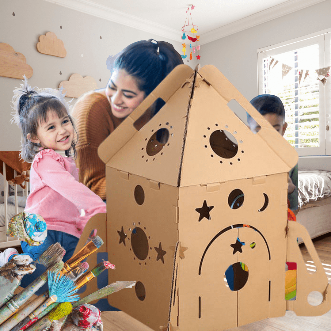 Avelena | Kreatives Kartonset Diy Figuren Bauen und Spielen