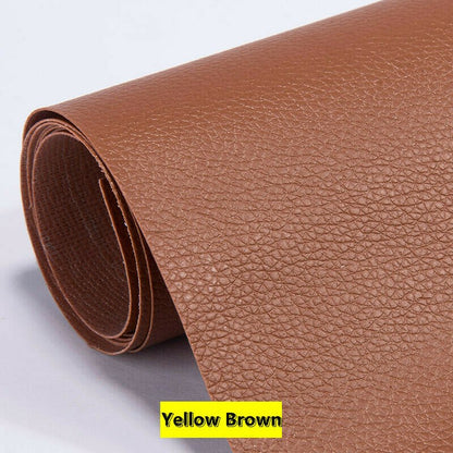 Avelena | Selbstklebender Lederauffrischer zuschneidbarer Sofa-Reparatur