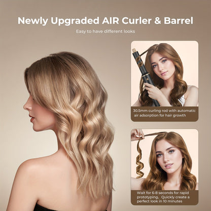 Avelena | AirLuxe | Professioneller Haartrockner und Multistyler für Alle Haartypen