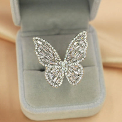 Avelena | Ziron Schmetterling Ring