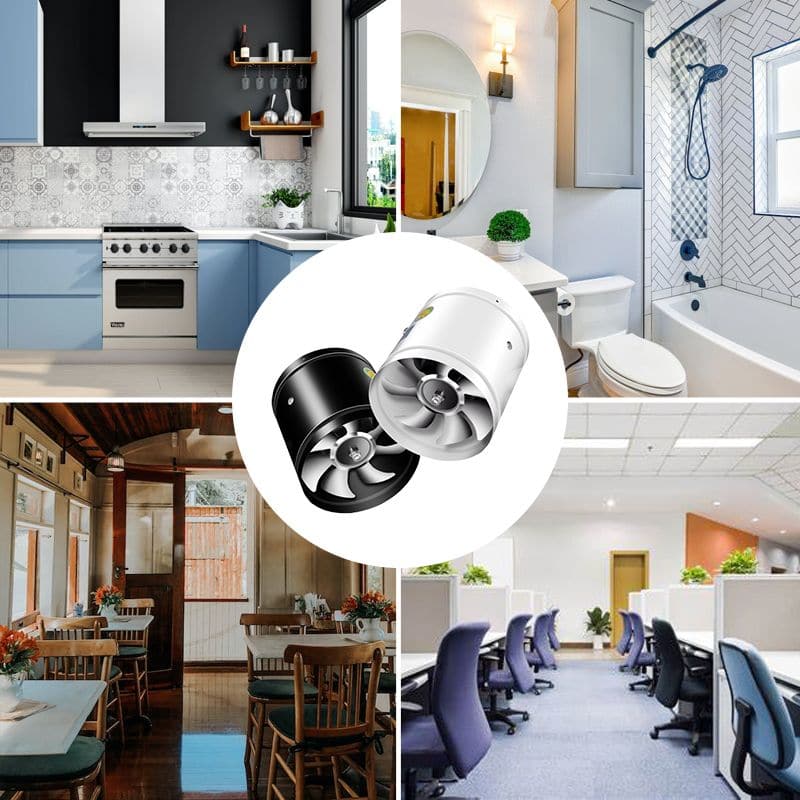 Avelena | Leistungsstarker, leiser Abluftventilator – Verbessern Sie die Luftqualität zu Hause und im Büro