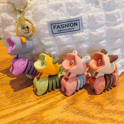 Avelena | Cartoon Tier Mini Schreibtischlampe Schlüsselanhänger