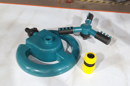 Avelena | Verstellbarer Garten Sprinkler – Effiziente Rasenbewässerung mit 360° Sprühfunktion