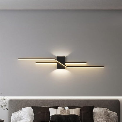 Avelena | Lines Kreative LED Moderne Minimalistische Wandlampe Dekorative Wandleuchten Beleuchtung