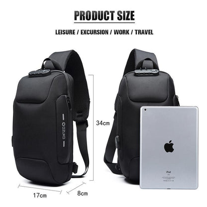 Avelena | Antidiebstahl-Rucksack mit 3-stelligem Schloss