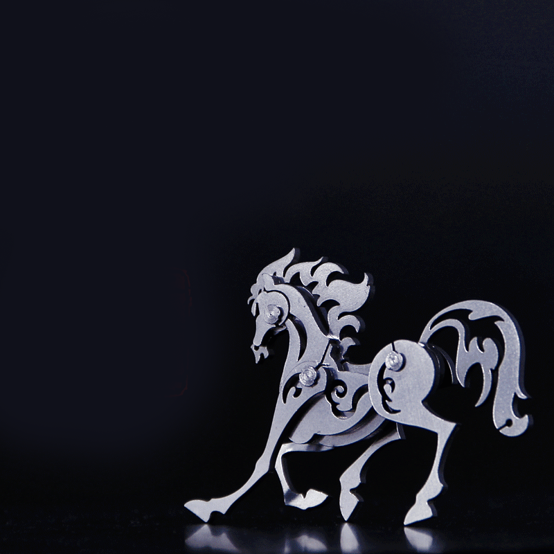 Avelena | DIY Edelstahl 3D Bauklötze, Bestes Geschenk für Weihnachten, Geburtstage und Feiertage