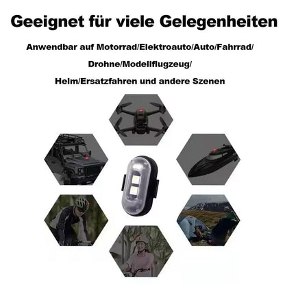 Avelena | Drahtlose ferngesteuerte Flugzeuglichter + Fernbedienung