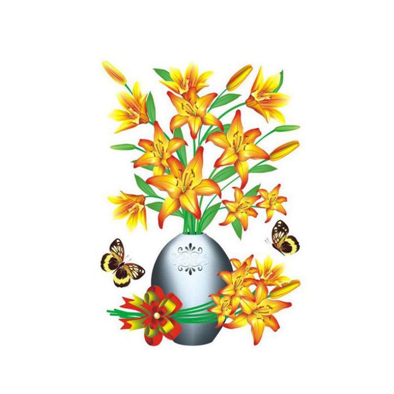 Avelena | 3D Selbsthaftende Pflanzvase Aufkleber