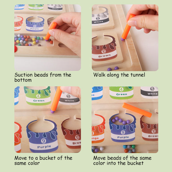 Avelena | Magnetisches Farb- und Zahlenlabyrinth