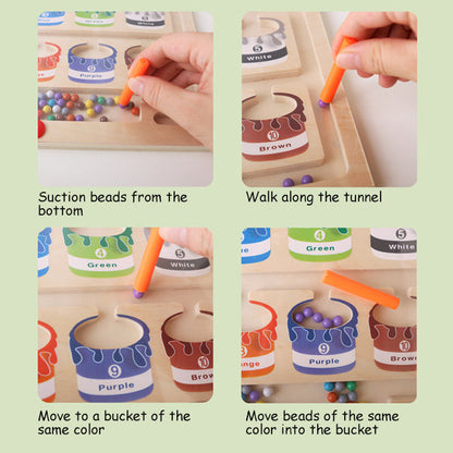 Avelena | Magnetisches Farb- und Zahlenlabyrinth