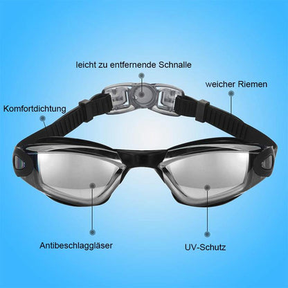Avelena | Kein Leak Anti-Beschlag Uv-Schutz Triathlon Schwimmbrille