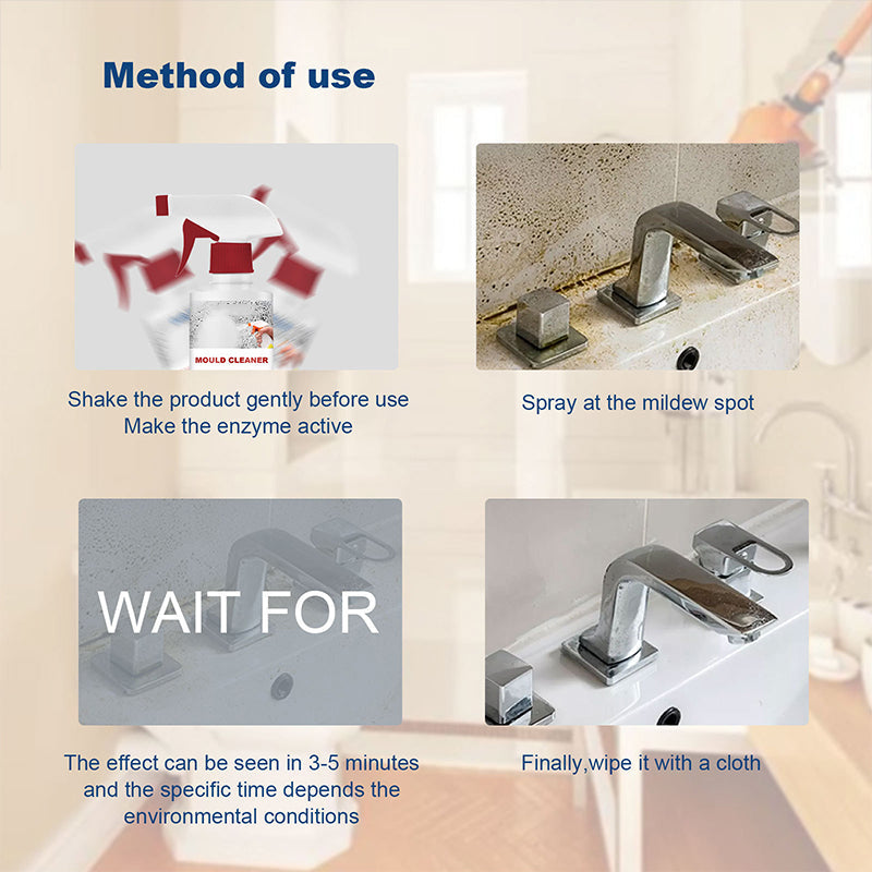 Avelena | Schimmelreiniger-Schaum Schimmel-Deodorant Dekontamination Schnellwirkendes Spray