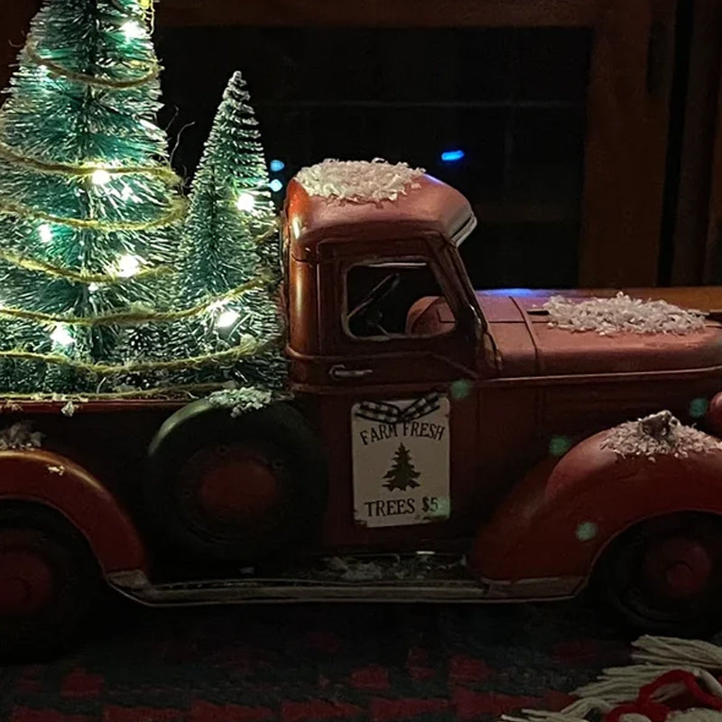 Avelena | Rote Bauernhof Auto Decoration
