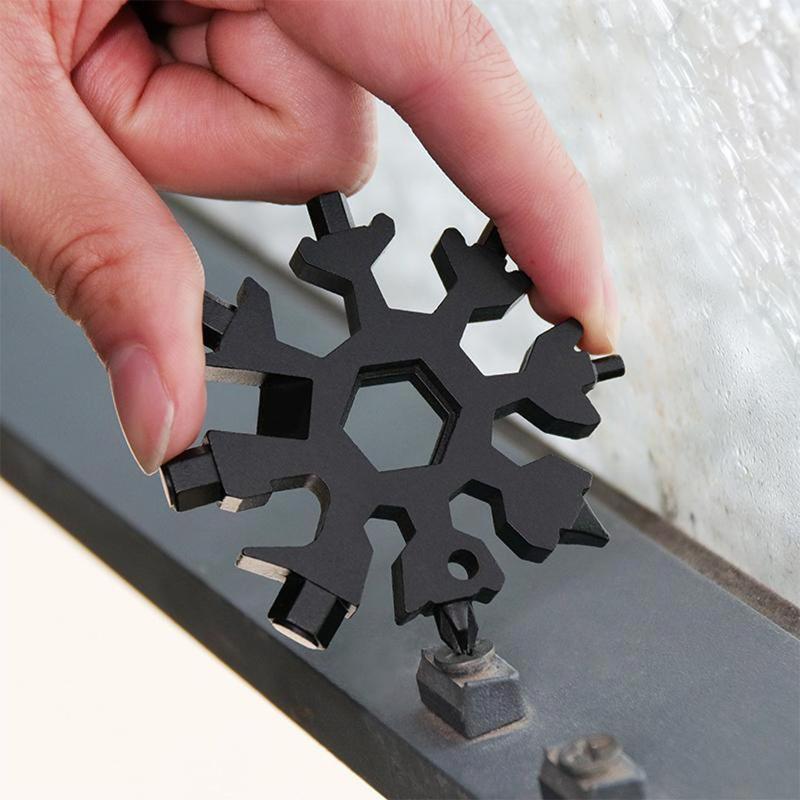Avelena | 18-in-1 Edelstahl Schneeflocken Multi-tool