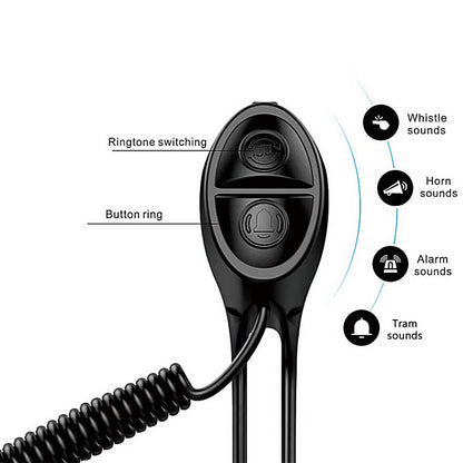 Avelena | Wasserdichte Wiederaufladbare Elektrische Fahrradklingel