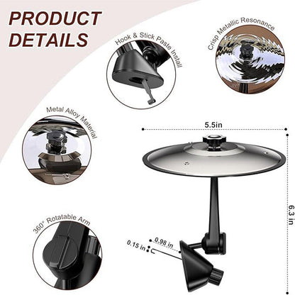 Avelena | Auto-Luftausströmer-Dekoration – Mini-Trommelbecken