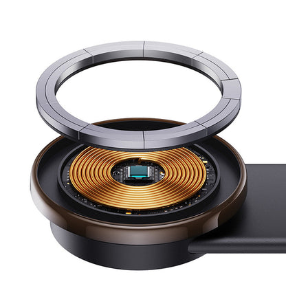 Avelena | Auto-montierter Magnetischer Faltbarer Kabelloser Telefonhalter