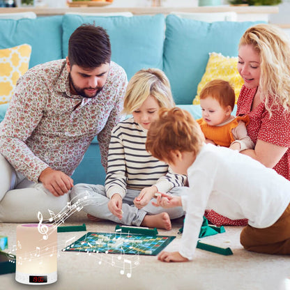 Avelena | Bluetooth-Lautsprecher & Bunte Beleuchtung Tischlampe