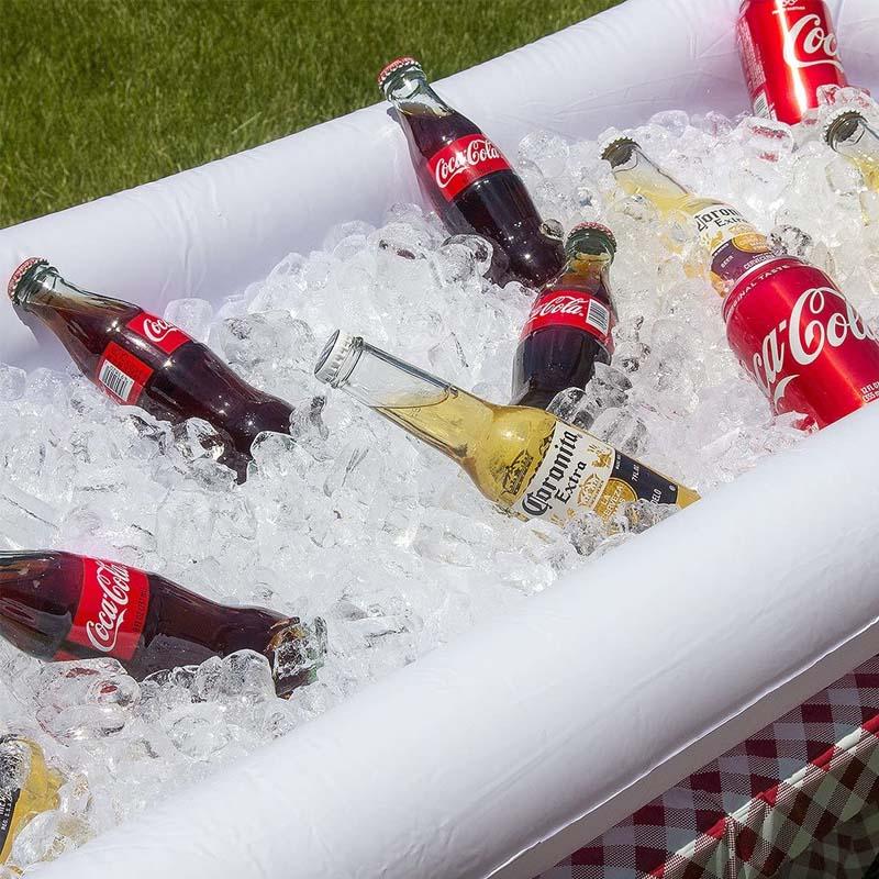 Avelena | Aufblasbares Bier-Trinktablett Bbq Picknick Pool