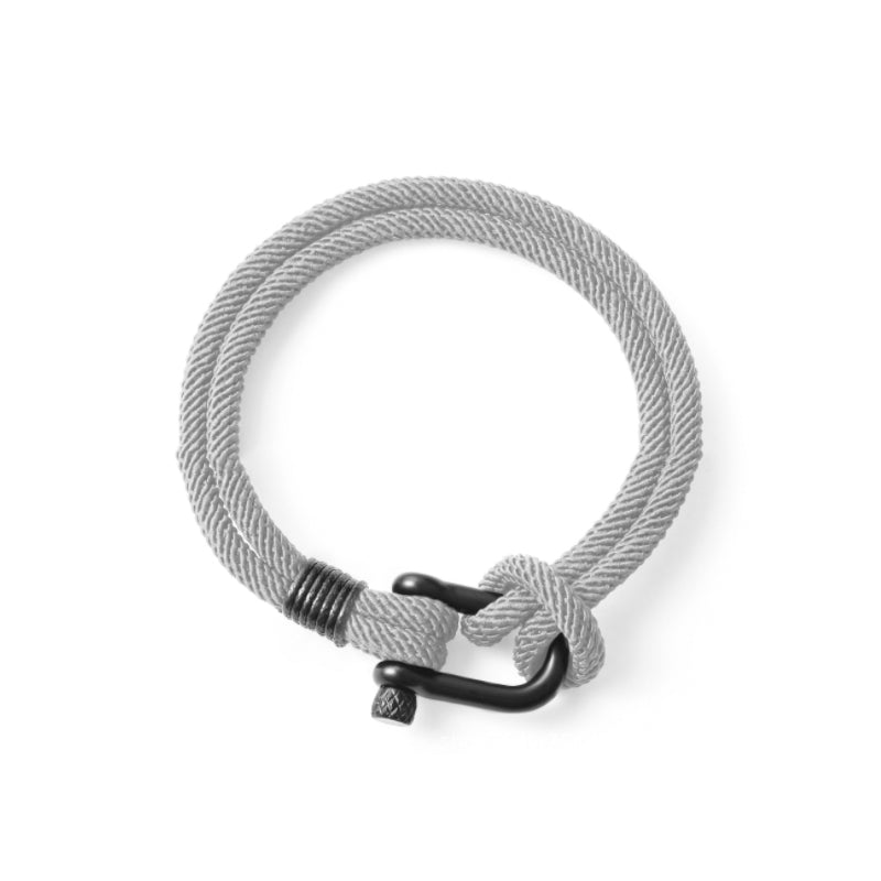 Avelena | Geformte Schnalle Nylon Geflochtenes Armband