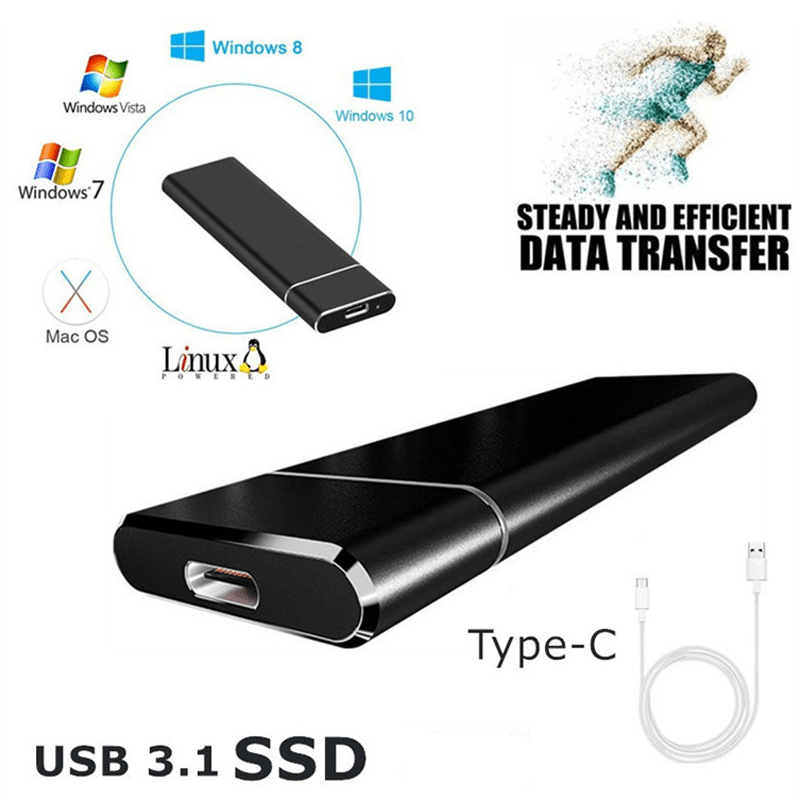 Avelena | Tragbare Ultra Speed Externe SSD-Festplatte