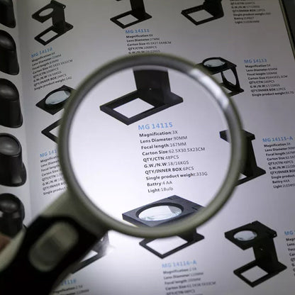 Avelena | Optisches Vergrößerungsglas mit LED Licht