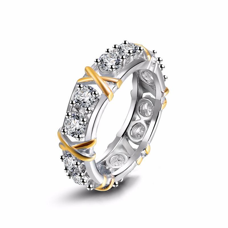 Avelena | Dichroic Inlaid Zircon Ring Erfolg