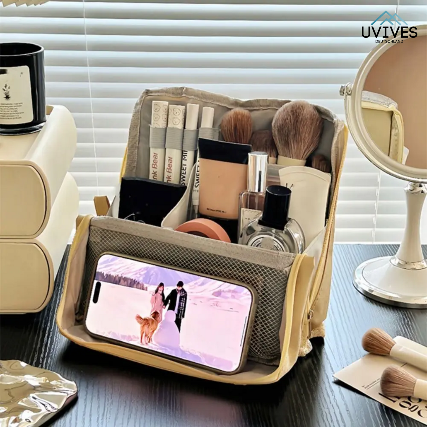 Avelena | CosmiCase – Die ultimative Kosmetiktasche für Zuhause & Reisen