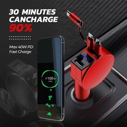 Avelena | 3-in-1 Schnellladung Auto Ladegerät