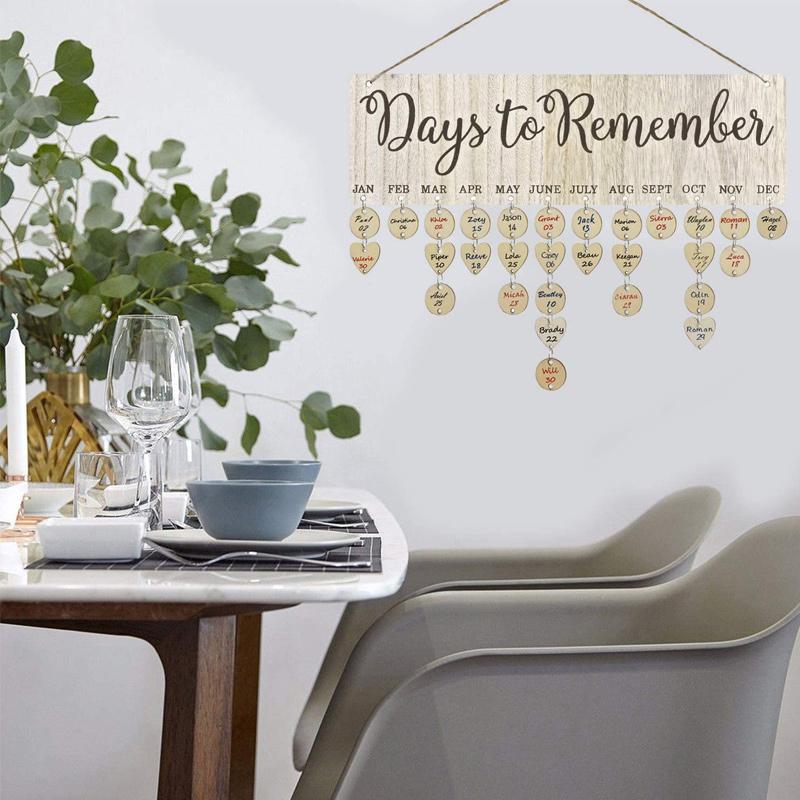 Avelena | Drei Kalender Tafel