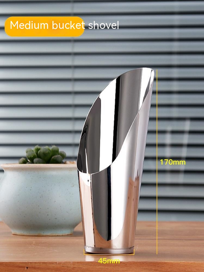 Avelena | Edelstahl Schaufel für Blumenerde – Robuste Pflanzschaufel für Garten und Balkon