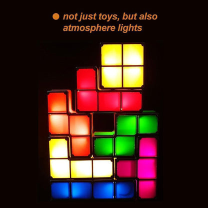 Avelena | Tetris Stapelbare LED Nachtlicht