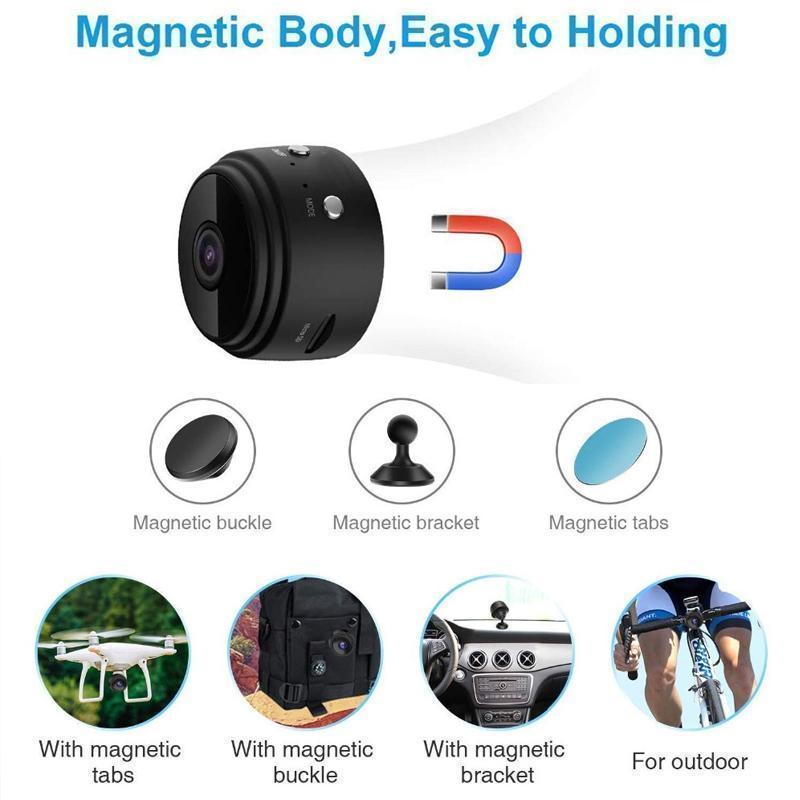 Avelena | 1080p Magnetische WiFi Mini Kamera-RV Wohnmobile Rückfahrkamera
