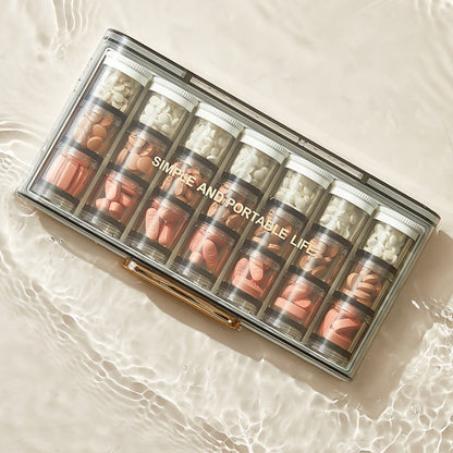 Avelena | CareCase | Pillendose – Organisierte 7-Tage-Medikamenteneinnahme