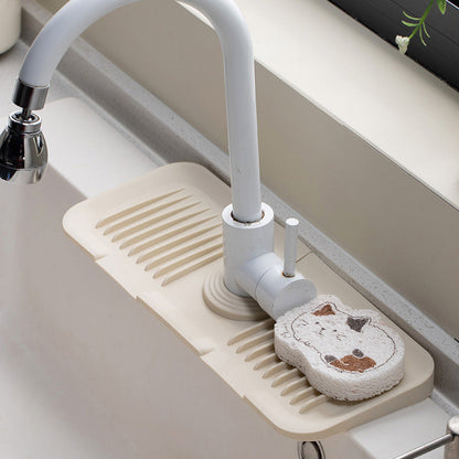 Avelena | Silikon Wasserhahn Abflussmatte