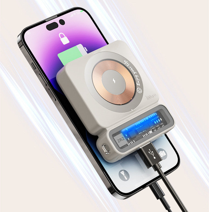 Avelena | 10000mAH Große Kapazität Magnetisches Lade-Powerbank