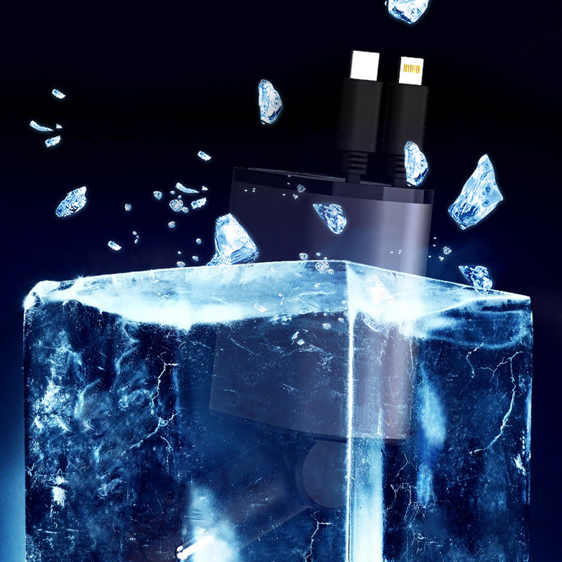 Avelena | Einziehbares Autoladegerät（Typ C, iPhone）