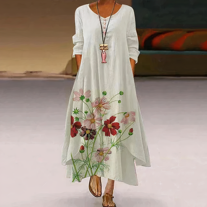 Avelena | Elegante katoenen Jurk