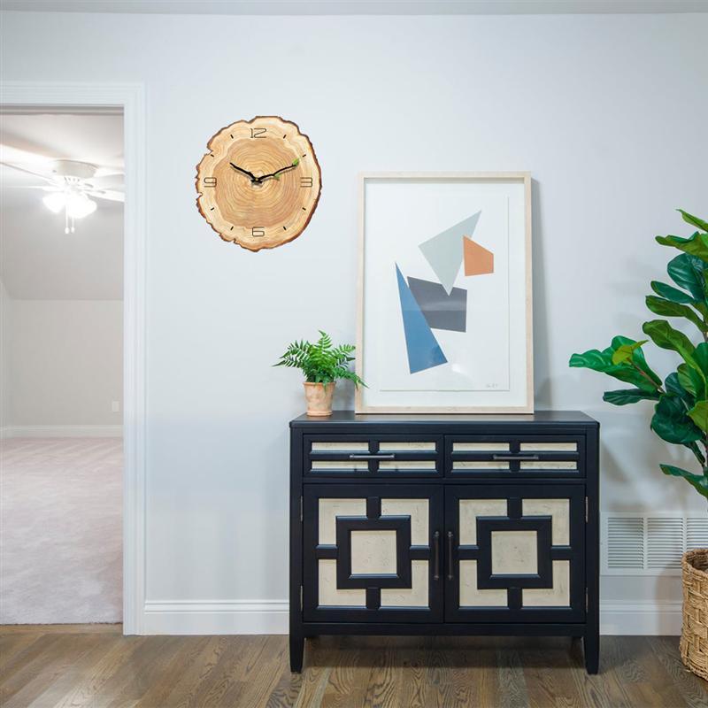 Avelena | Hölzerne Jahresringe Wanduhr