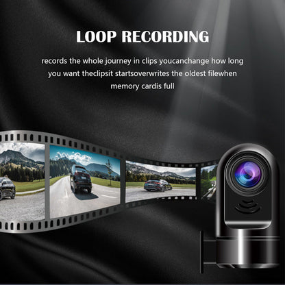 Avelena | 1080P HD 360° rotierende Mini ADAS Dashcam