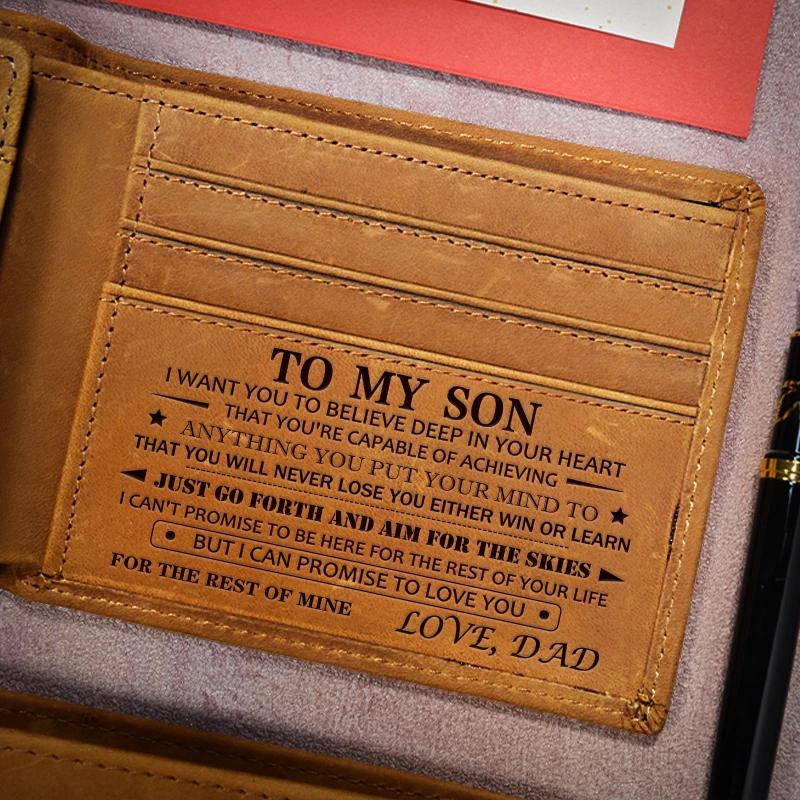 Avelena | Grav wallet echtes Lederportemonnaie