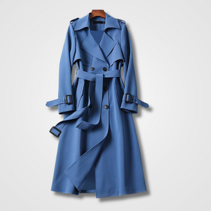 Avelena | Elegante Jacke Langer Trenchcoat