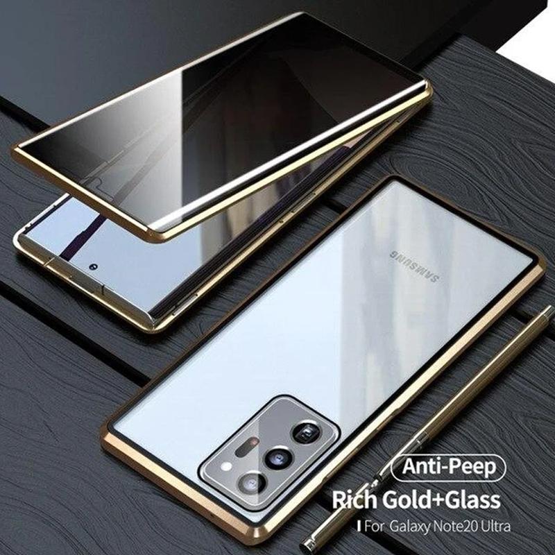 Avelena | Samsung Anti-Peep Gehärtetes Glas Handyhülle
