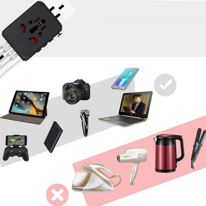 Avelena | Universeller Smart-Reiseadapter Spannungswandler