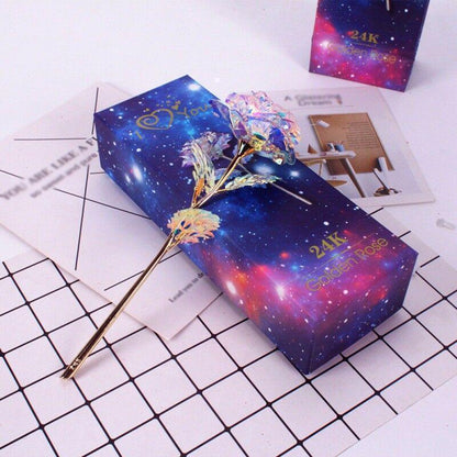 Avelena | Bunte Galaxy Rose mit Love