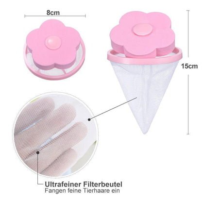 Avelena | Waschmaschine Mesh Filterbeutel für Fell & Fussel Tierhaarentferner