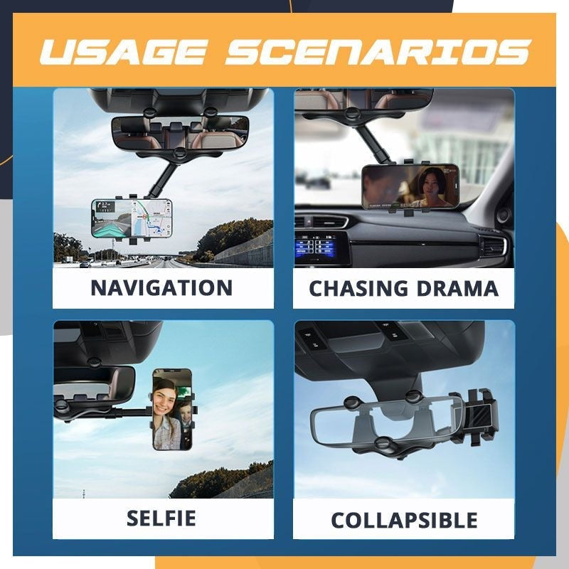 Avelena | Drehbarer & Ausziehbarer Auto-Handyhalter