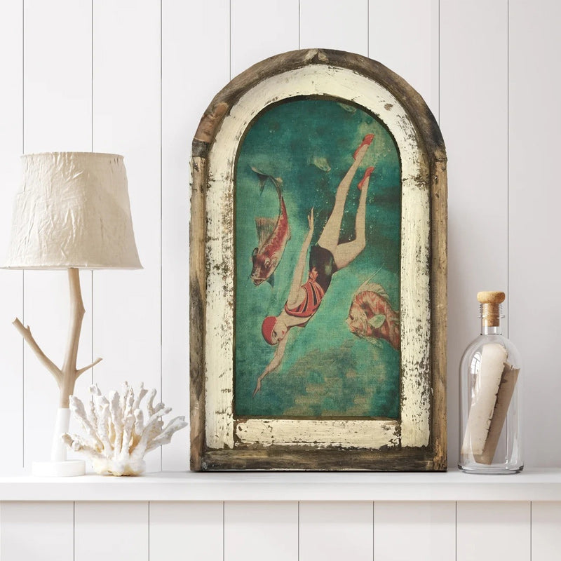 Avelena | Geschenk | Rustikale Bauernhausdekoration mit Hasen an der Wand