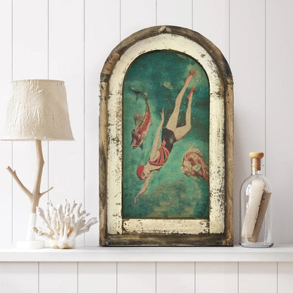 Avelena | Geschenk | Rustikale Bauernhausdekoration mit Hasen an der Wand
