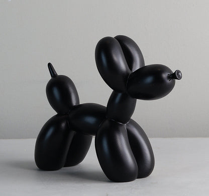 Avelena | Schwarzer und weißer Ballonhund